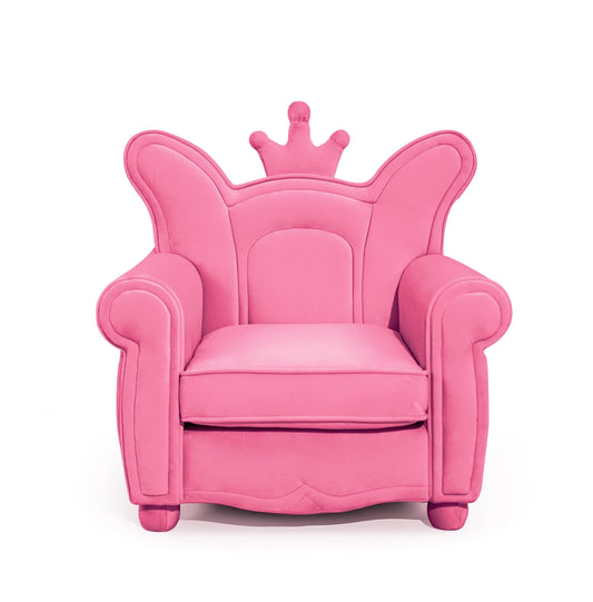 Cuddle Republic Luxury Pet Sofa – Holland Velvet DogCat Throne Chair, Pink Princess Style, Cozy & Soft, Washable Cover, Scratch-Resistant & Durable, Perfect for Home Décor & Pet Lovers